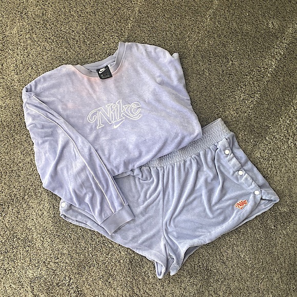 Nike Other - Nike Terrycloth Sweat Set